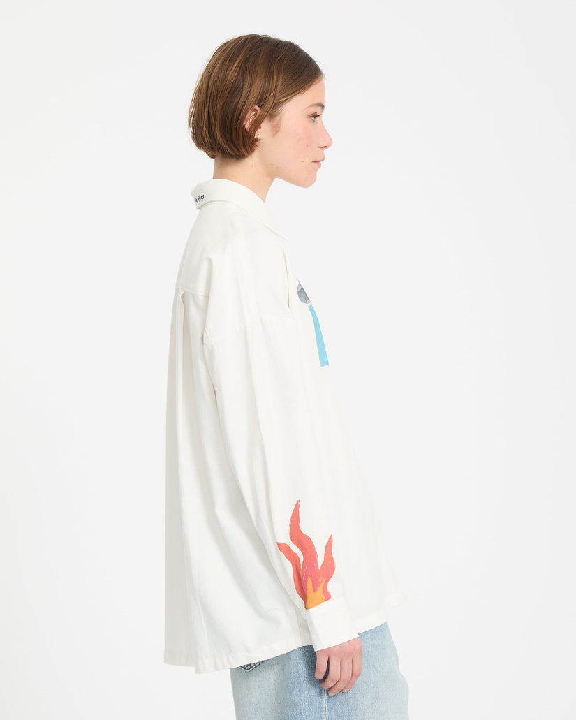 Chemise Mickey Mason - Off White