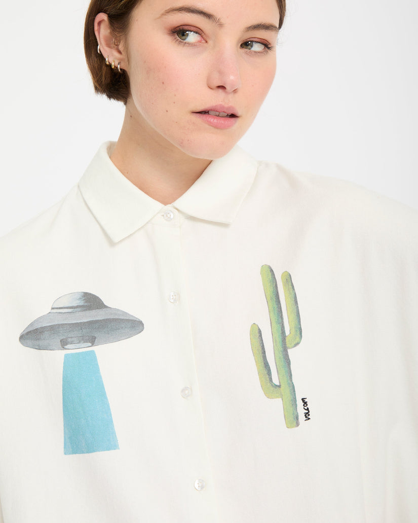 Chemise Mickey Mason - Off White