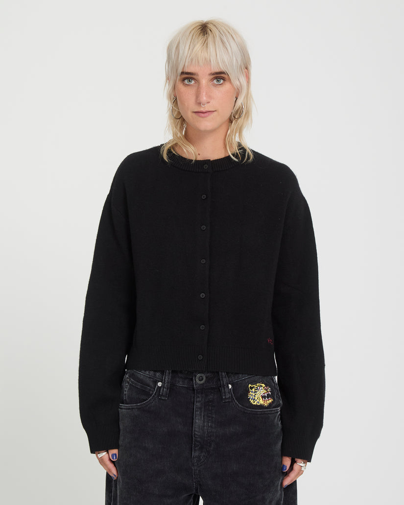 Cardigan Ozzy - Black