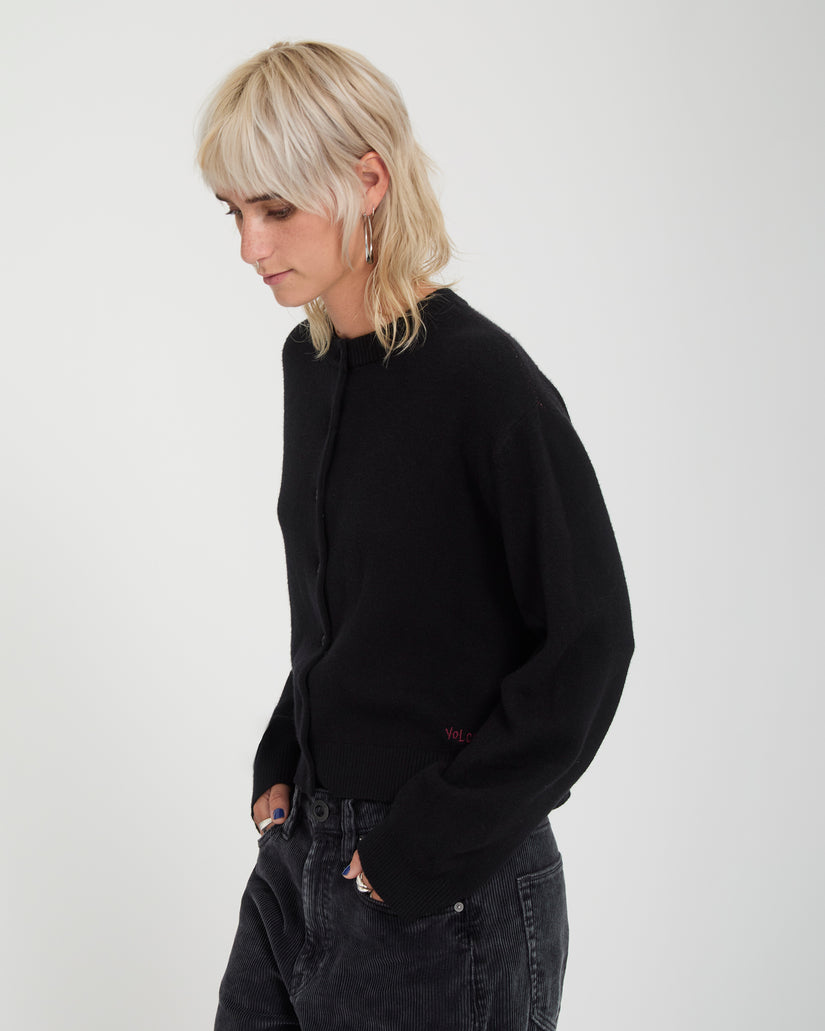 Cardigan Ozzy - Black
