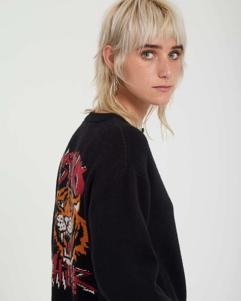 Cardigan Ozzy - Black