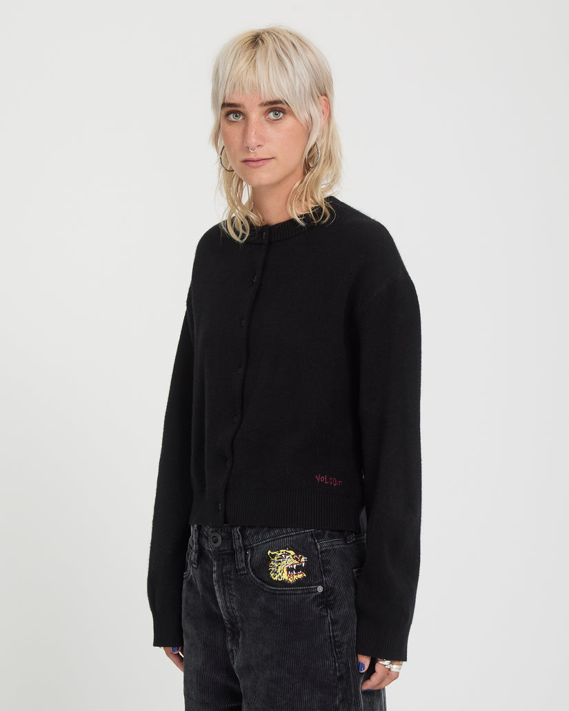Cardigan Ozzy - Black