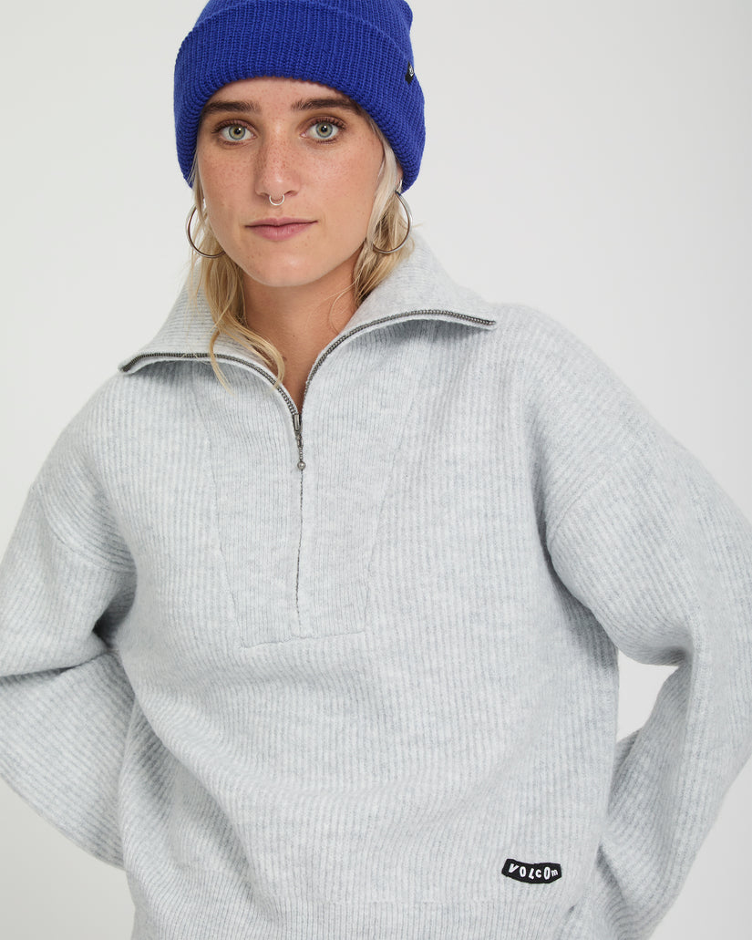 Pull Voltrane - Bone Heather