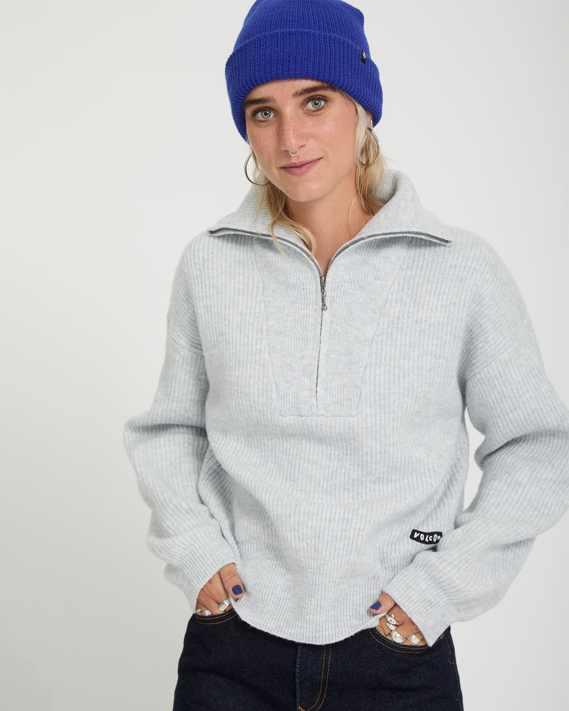 Pull Voltrane - Bone Heather