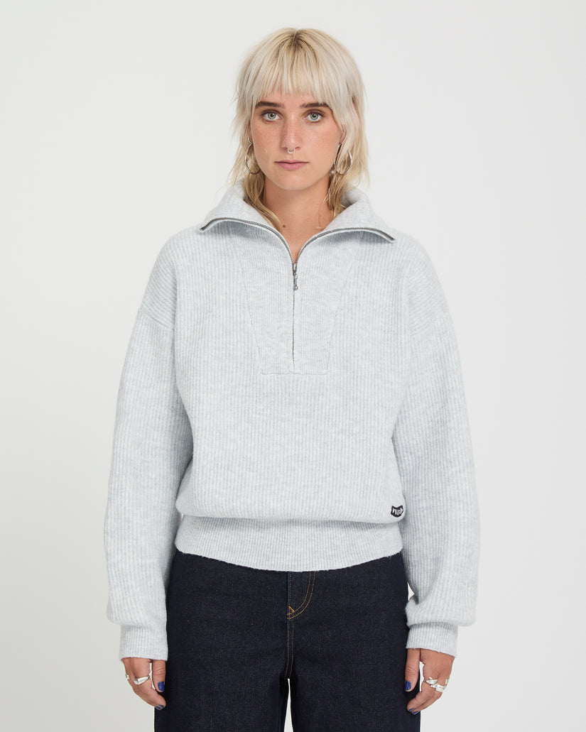 Pull Voltrane - Bone Heather
