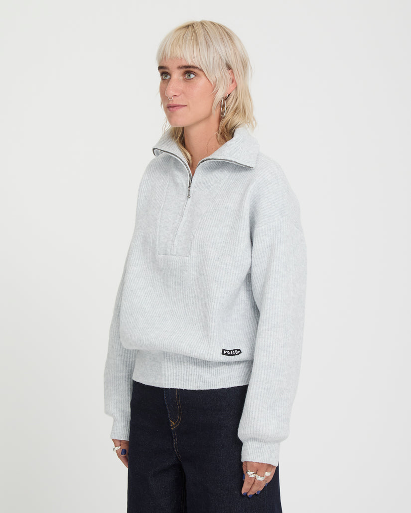Pull Voltrane - Bone Heather