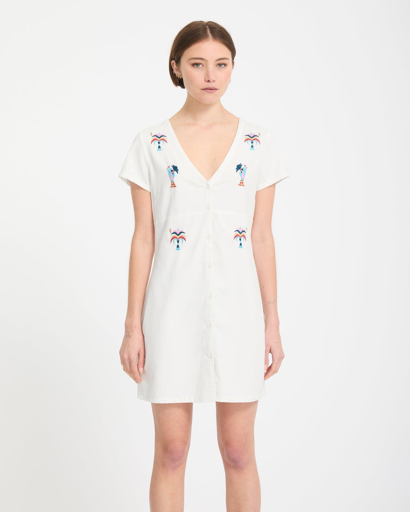Robe chemise Bruno Lucas - Off White