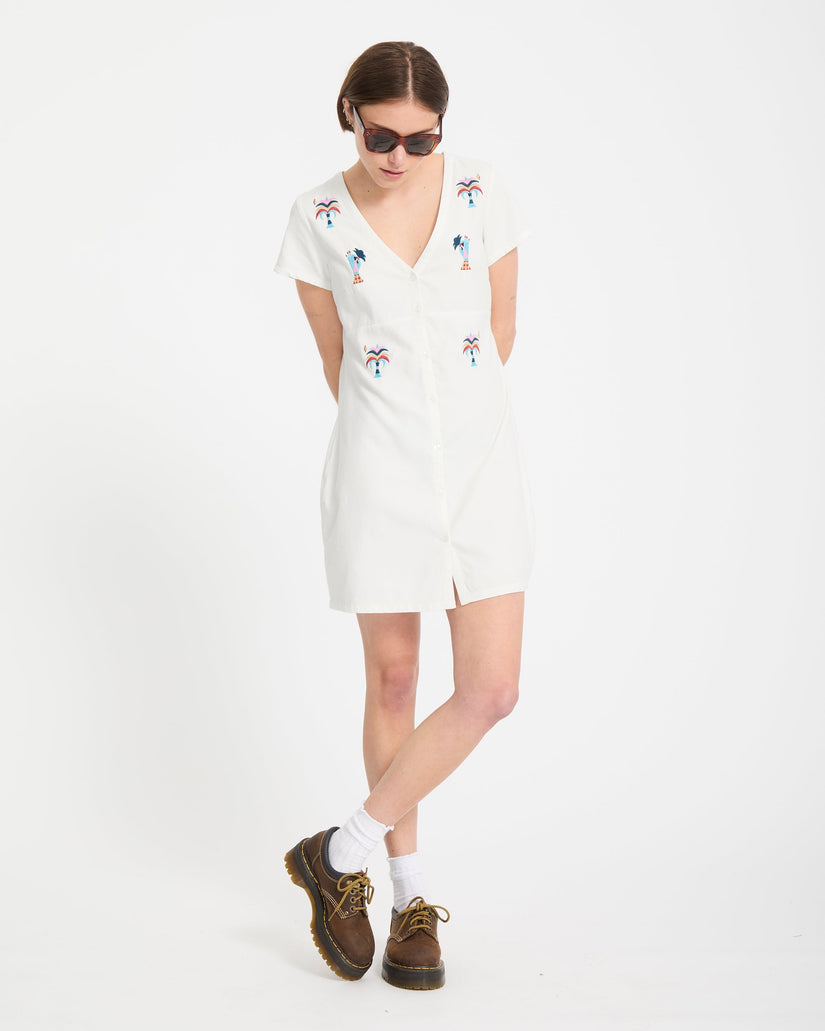 Robe chemise Bruno Lucas - Off White