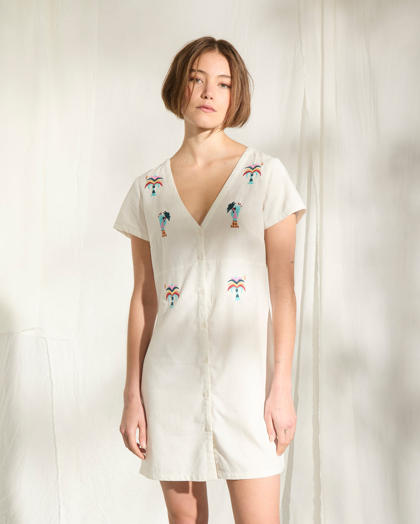 Robe chemise Bruno Lucas - Off White