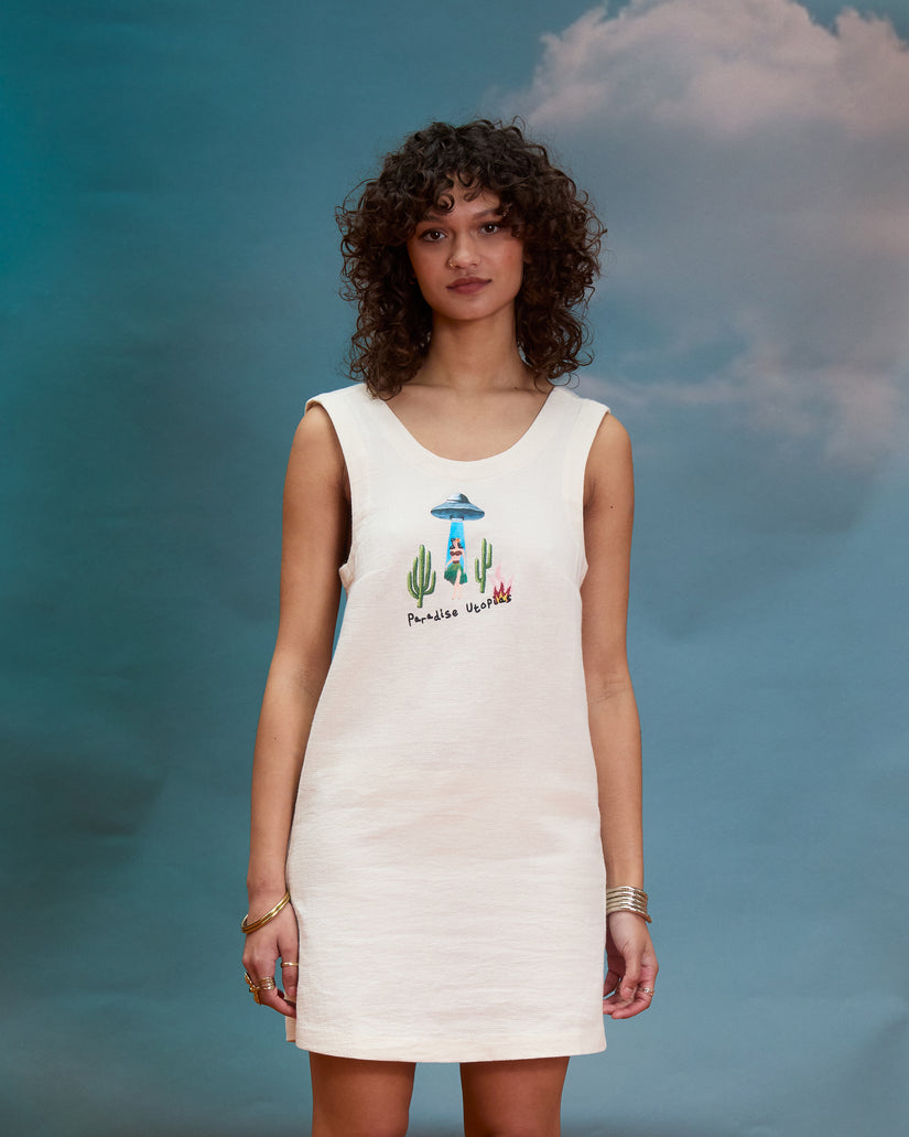 Robe Mickey Mason - Dirty White