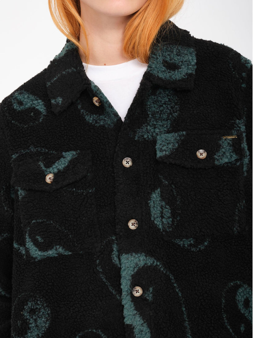 Veste Sherpa Silent - BLACK COMBO