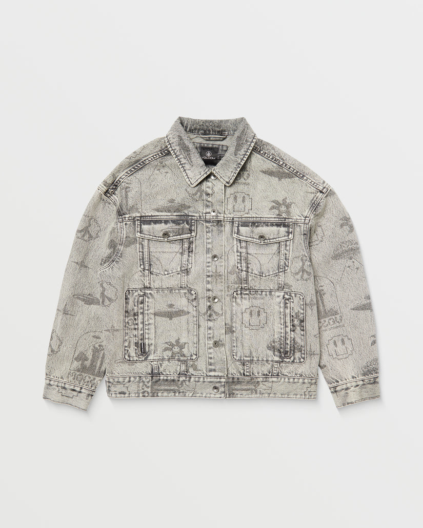 Veste Denim Filip Rygalski - GREY VINTAGE