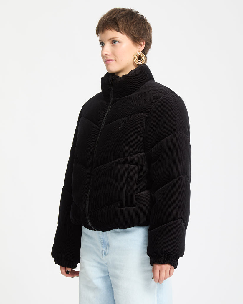 Veste Doudoune Cord'N Stone - Black