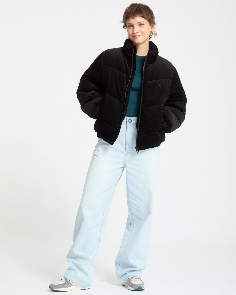 Veste Doudoune Cord'N Stone - Black