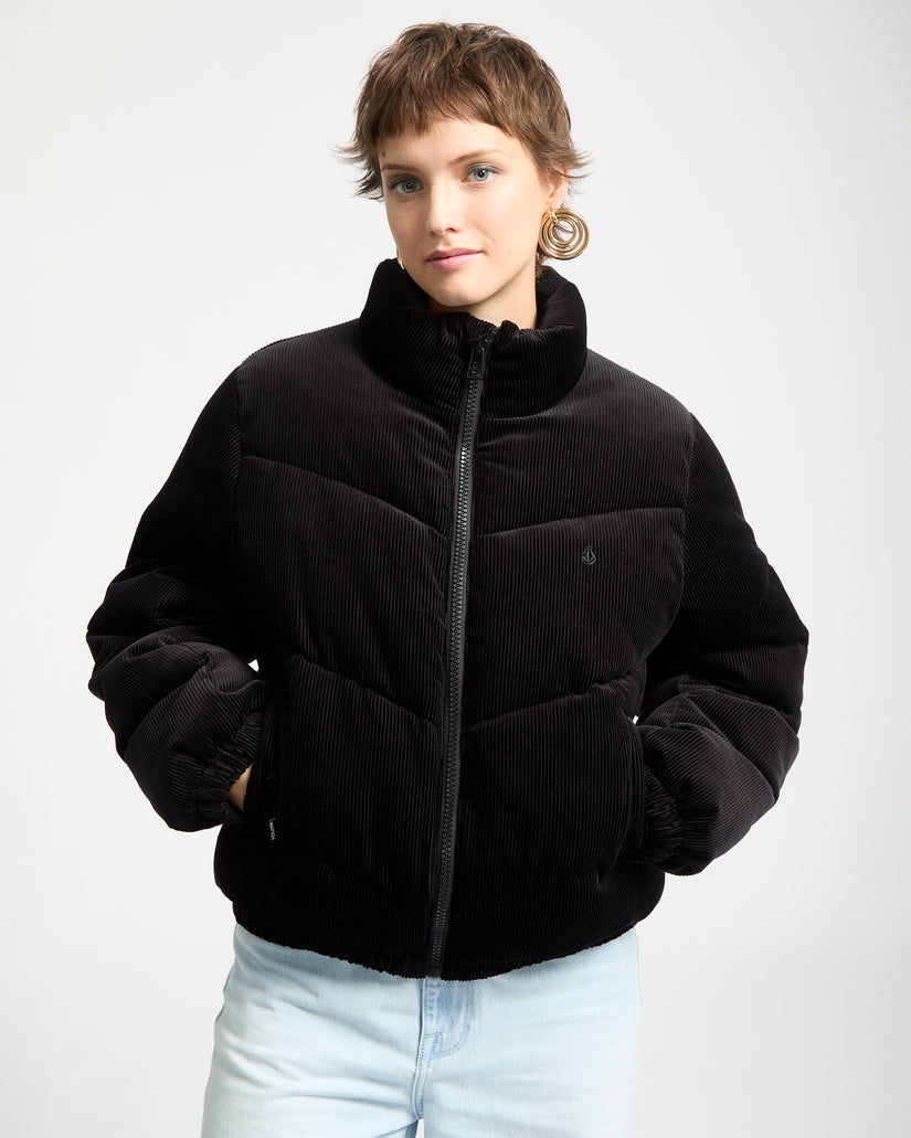 Veste Doudoune Cord'N Stone - Black