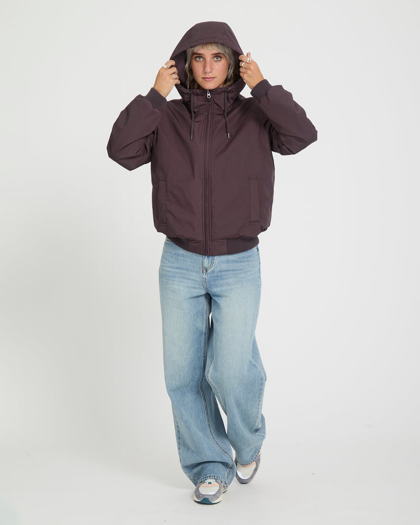 Veste Wernan 10K - Raisin