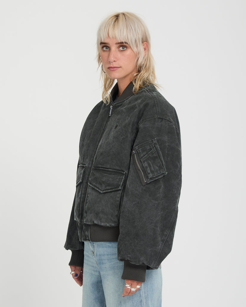 Veste Workestra Bomber - Rinsed Black