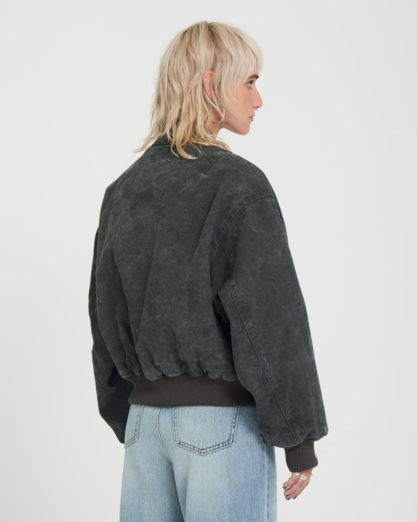 Veste Workestra Bomber - Rinsed Black