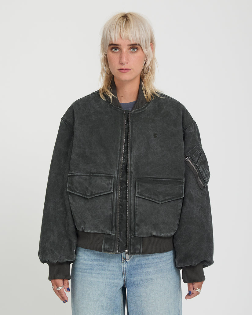 Veste Workestra Bomber - Rinsed Black