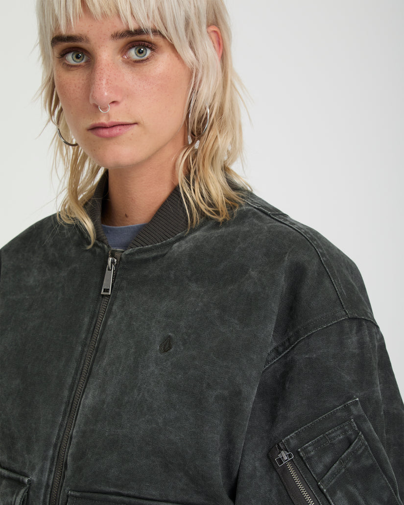 Veste Workestra Bomber - Rinsed Black