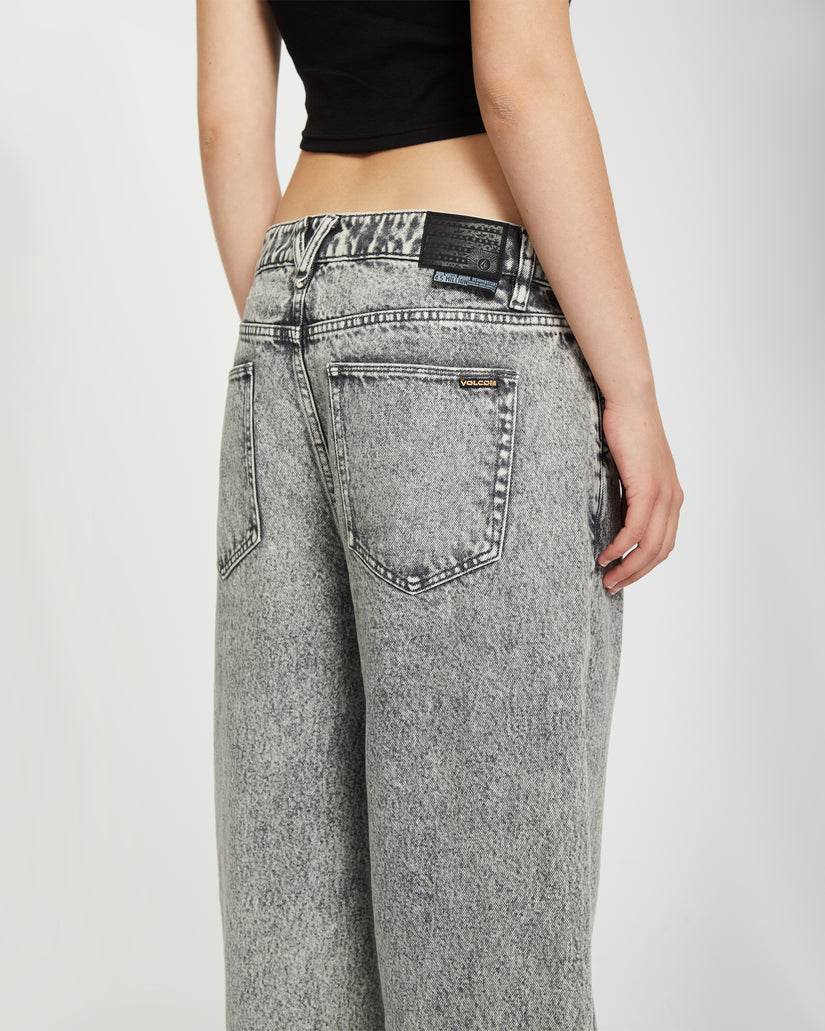 Pantalon Beeggy Denim - GREY VINTAGE