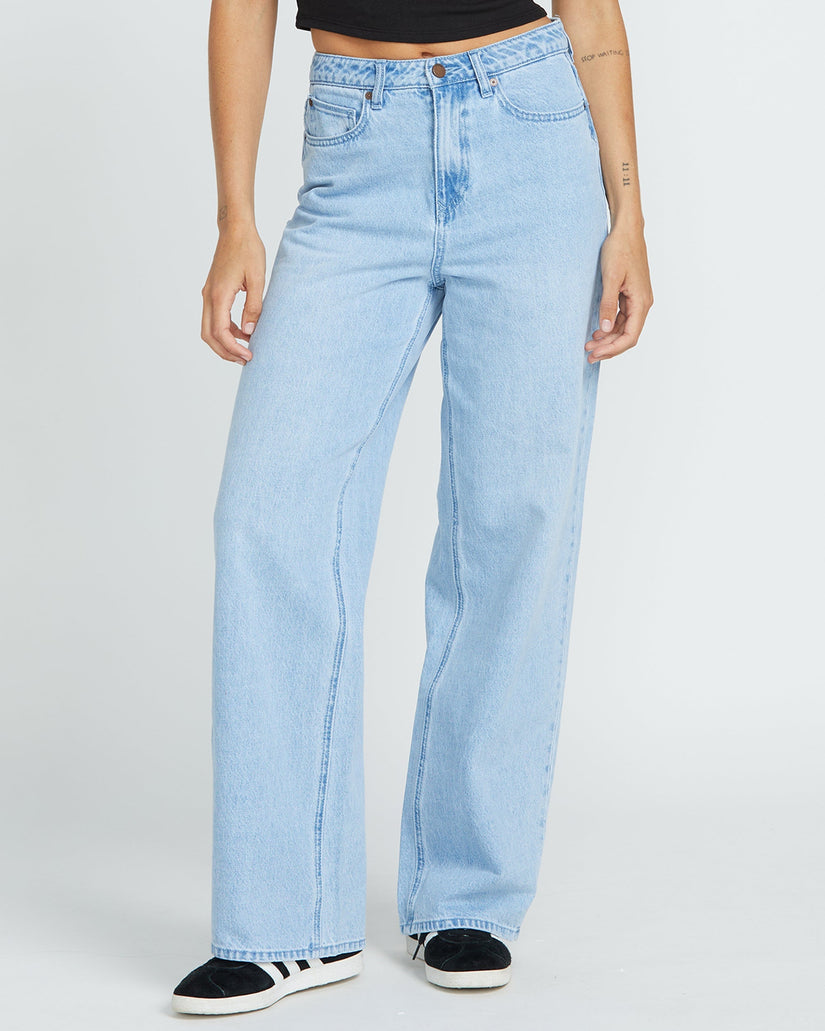 Jean Stoned Boyfriend High Rise - Blue Bird