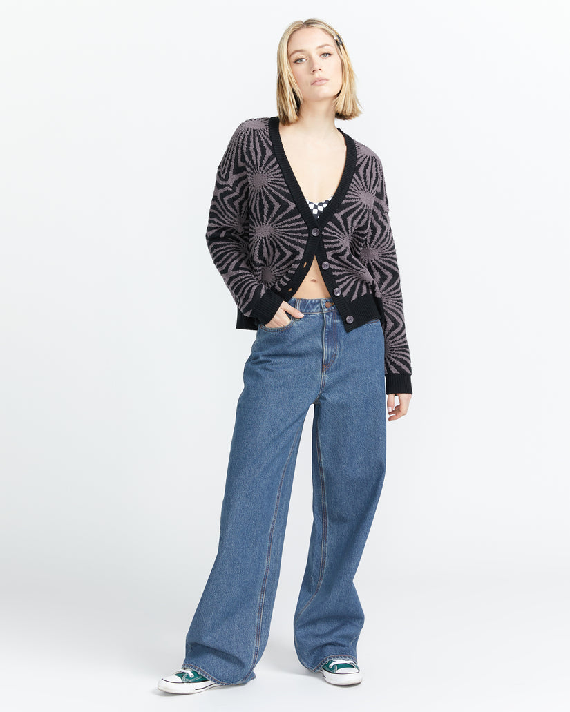 Jean Stoned High Rise - Indigo Ridge Wash
