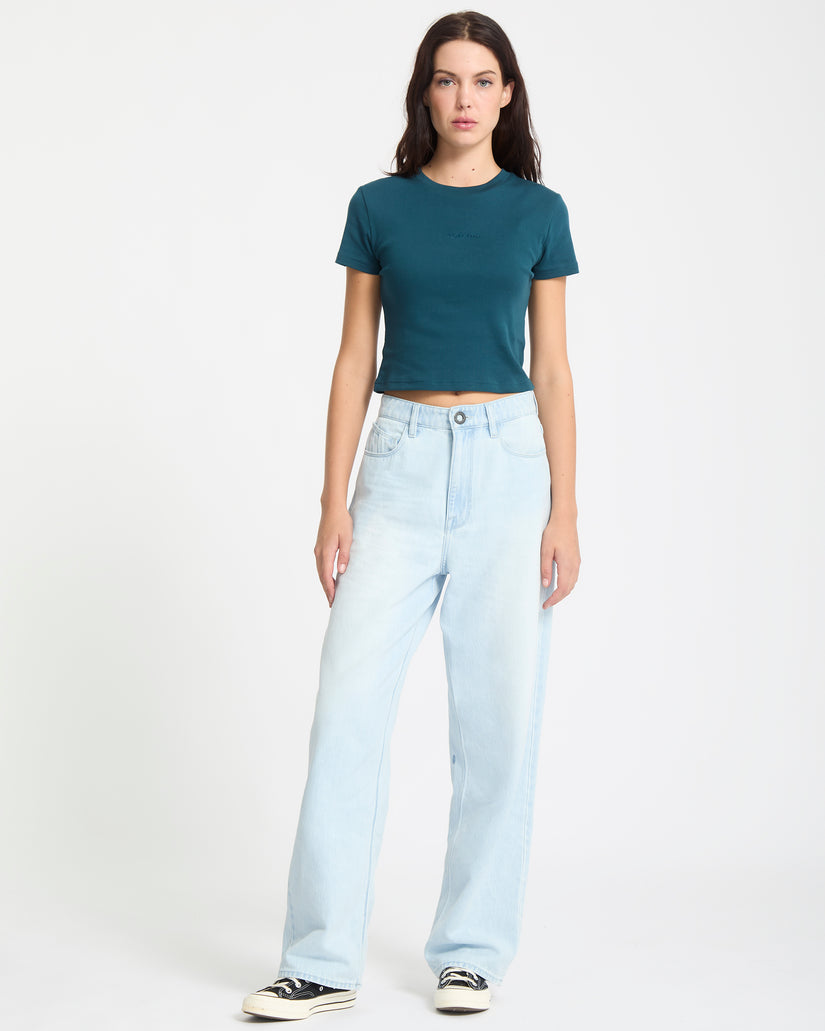 Jean Weellow II - Bleached Aqua