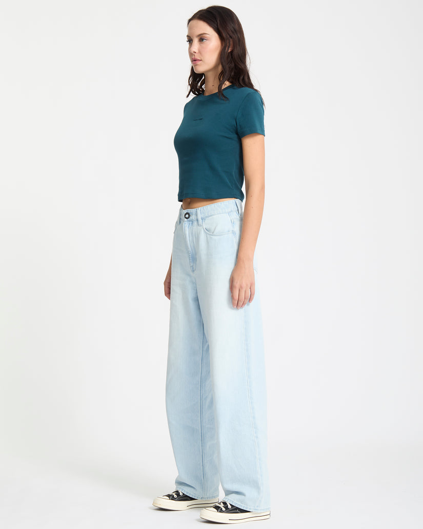 Jean Weellow II - Bleached Aqua