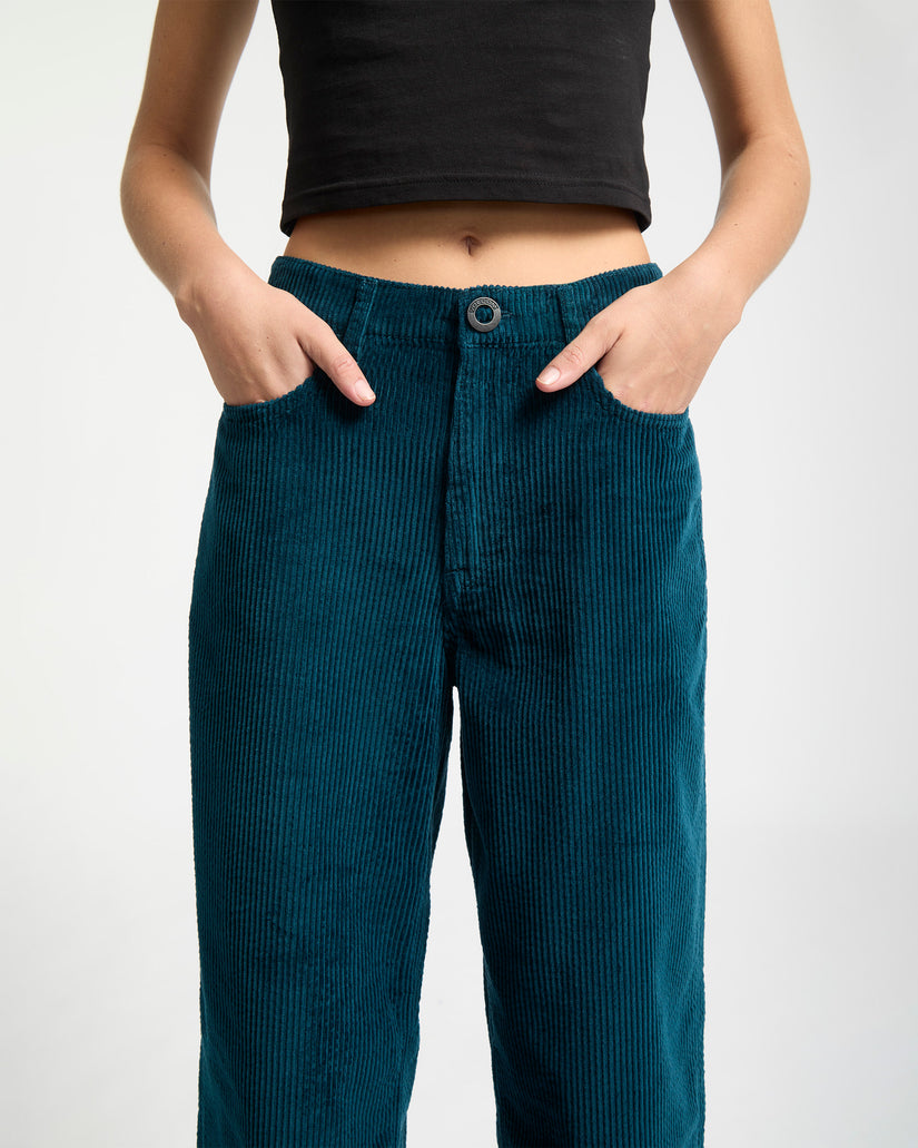 Pantalon En Velours Weellow II - Emerald Green