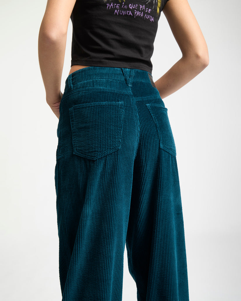Pantalon En Velours Weellow II - Emerald Green