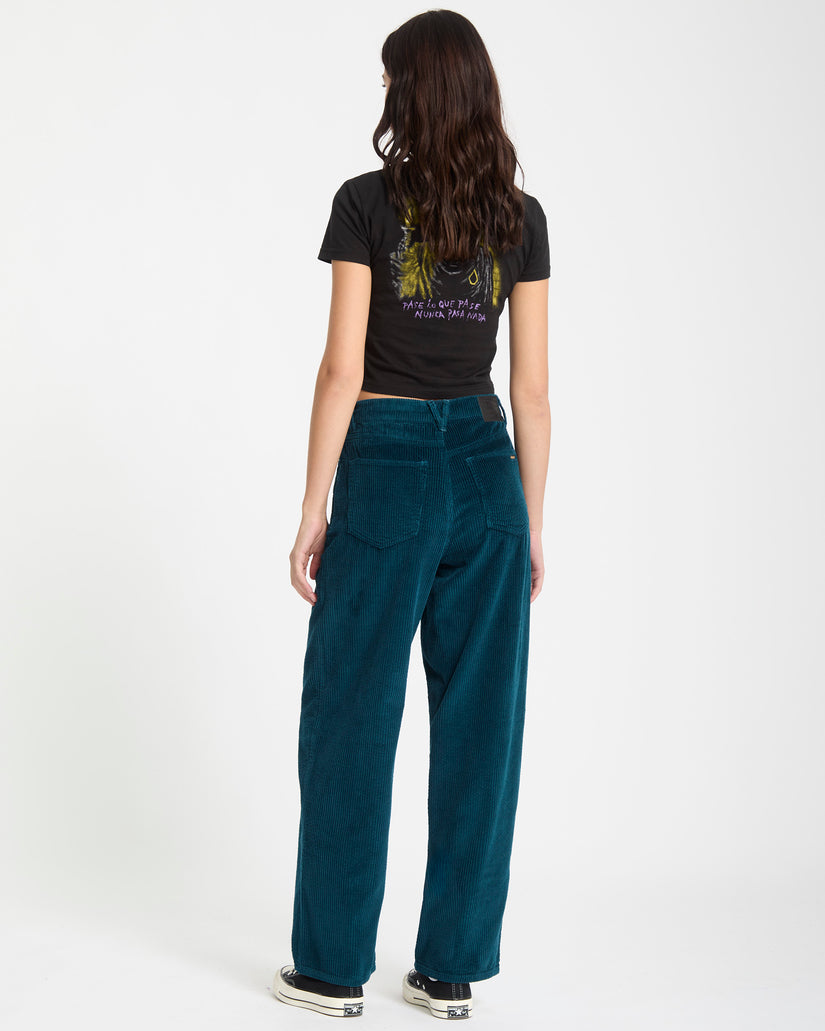 Pantalon En Velours Weellow II - Emerald Green