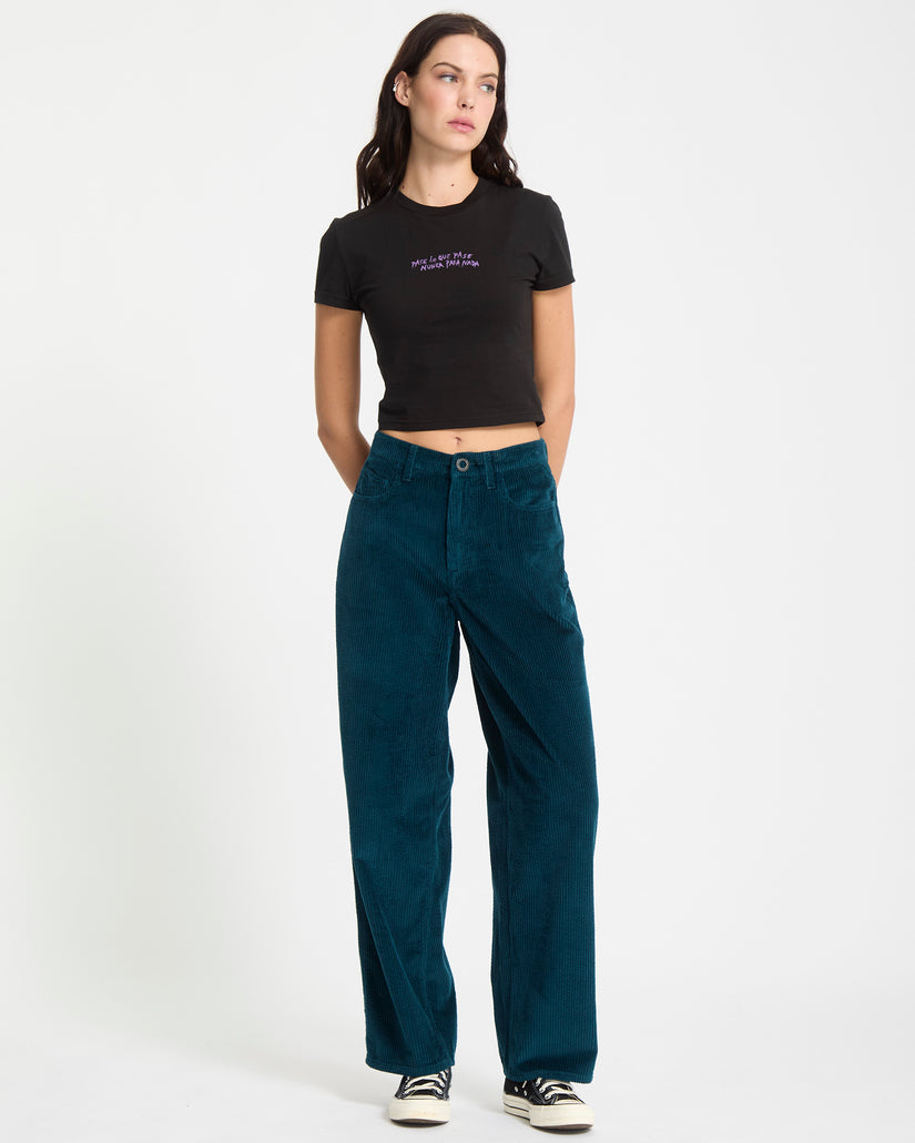 Pantalon En Velours Weellow II - Emerald Green