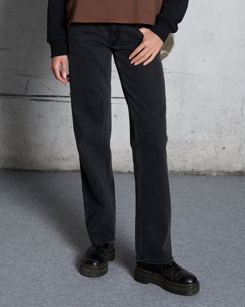 Jean Stoned Low Waist - Washed Slate
