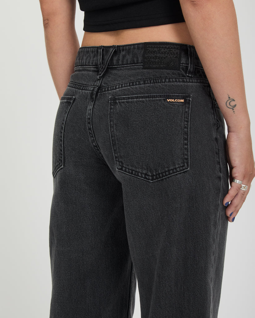 Jean Stoned Low Waist - Washed Slate