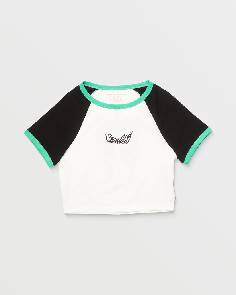 T-shirt Alix 2 - BLACK WHITE