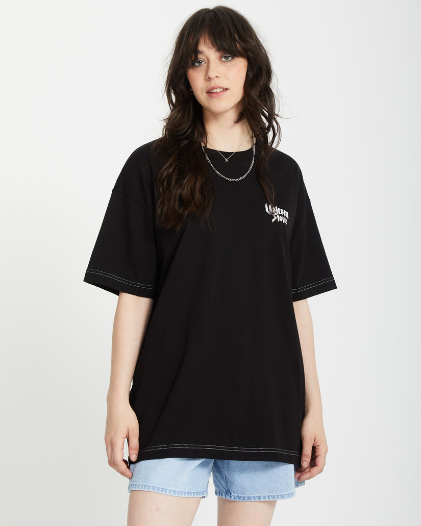 T-shirt Stoneher - BLACK