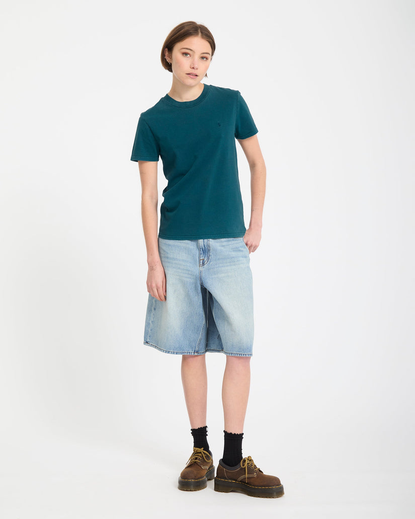T-shirt Solid Stone - Atlantic Deep