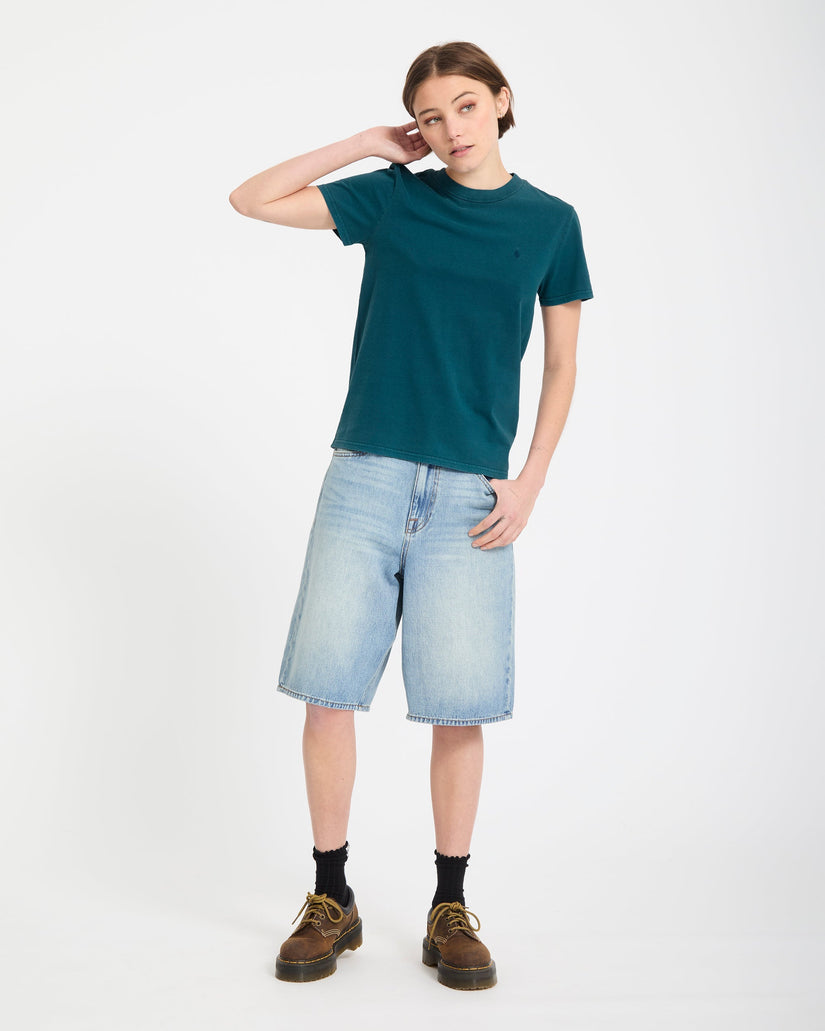T-shirt Solid Stone - Atlantic Deep