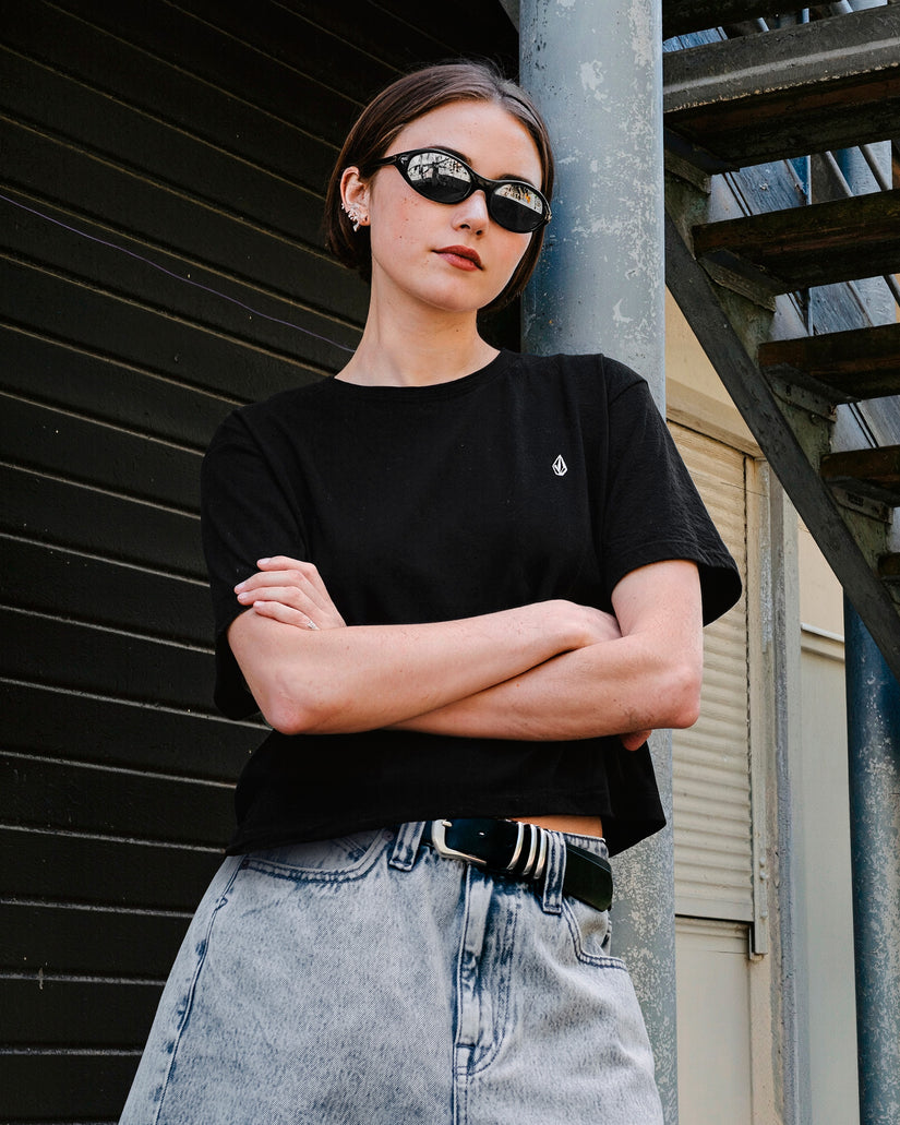 T-shirt Stone Blanks Up - Black