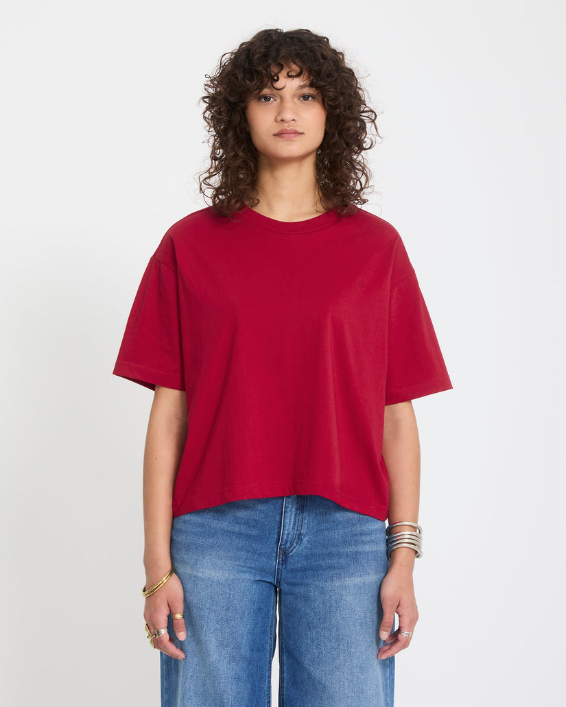 T-shirt Stone Blanks Up - Deep Red