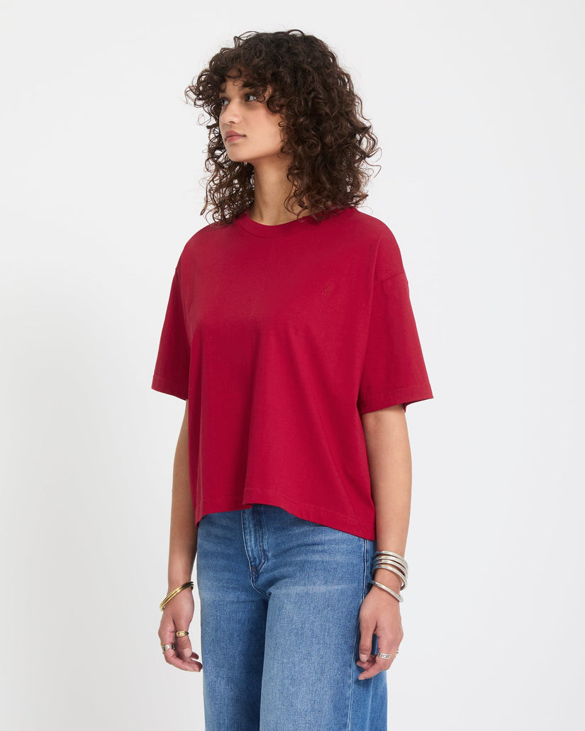 T-shirt Stone Blanks Up - Deep Red