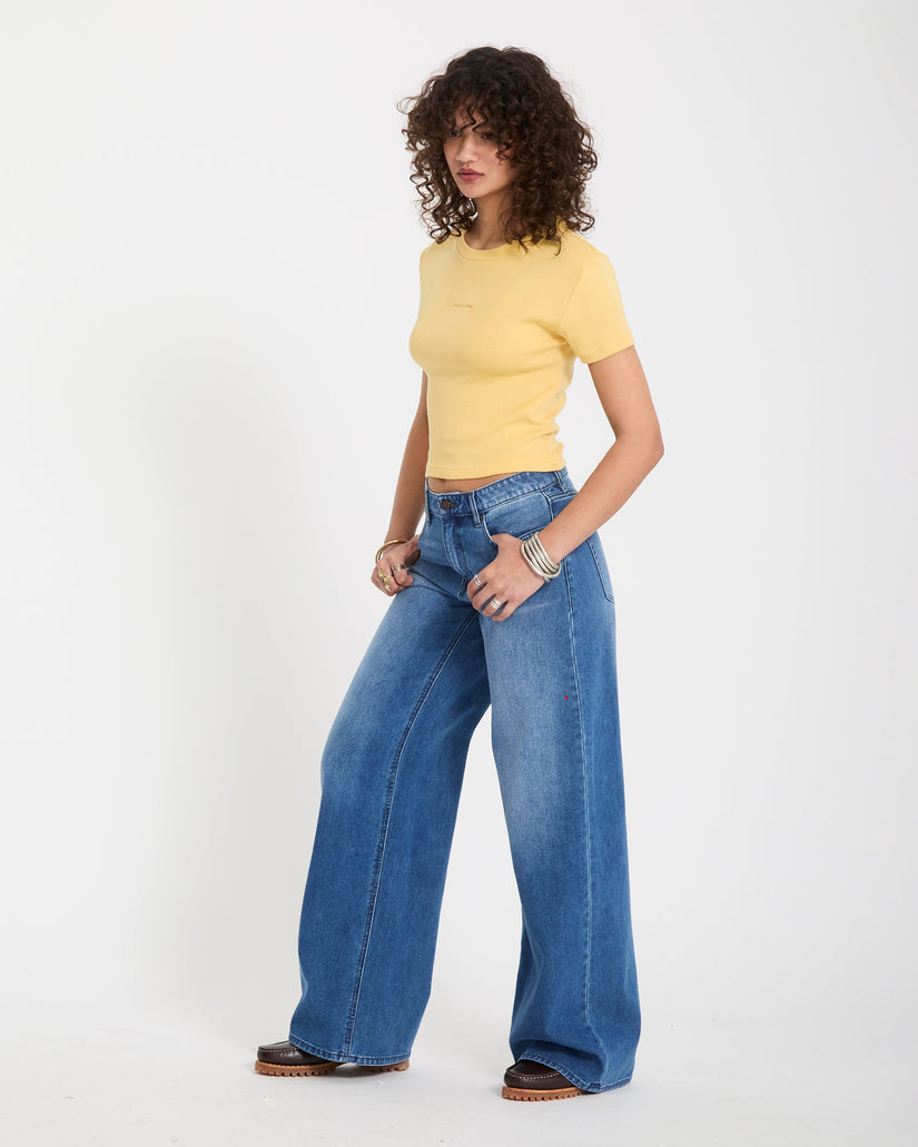 Crop top Volcomstone Tight - Sunburst