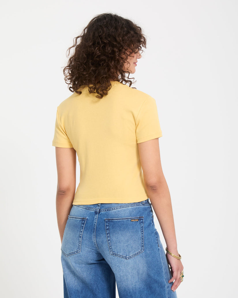 Crop top Volcomstone Tight - Sunburst