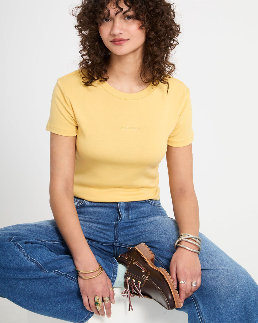 Crop top Volcomstone Tight - Sunburst