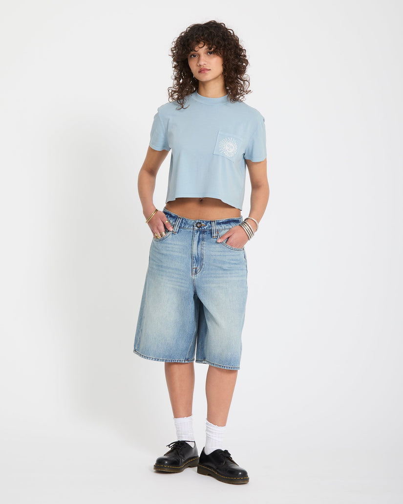 T-shirt Pocket Dial - Cali Blue