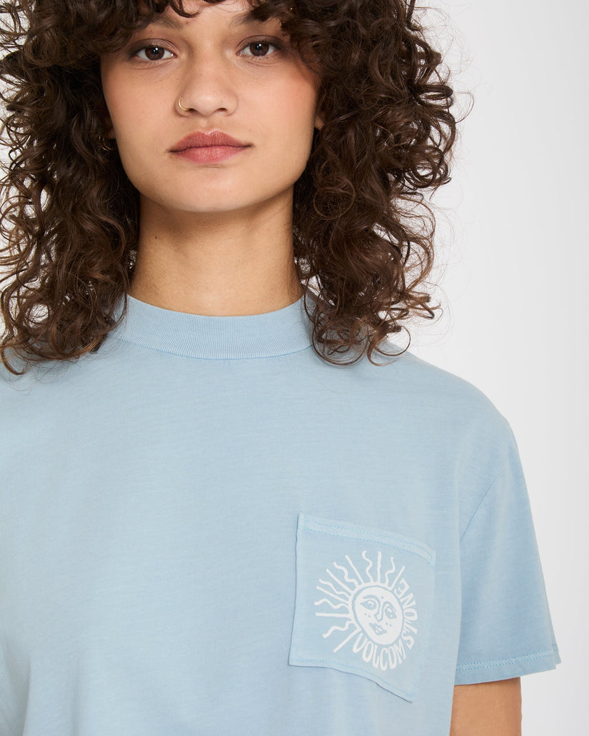 T-shirt Pocket Dial - Cali Blue