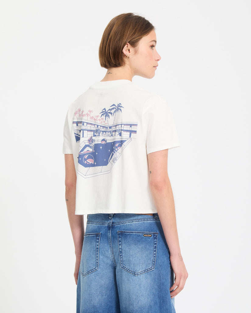 T-shirt Pocket Dial - Vintage White