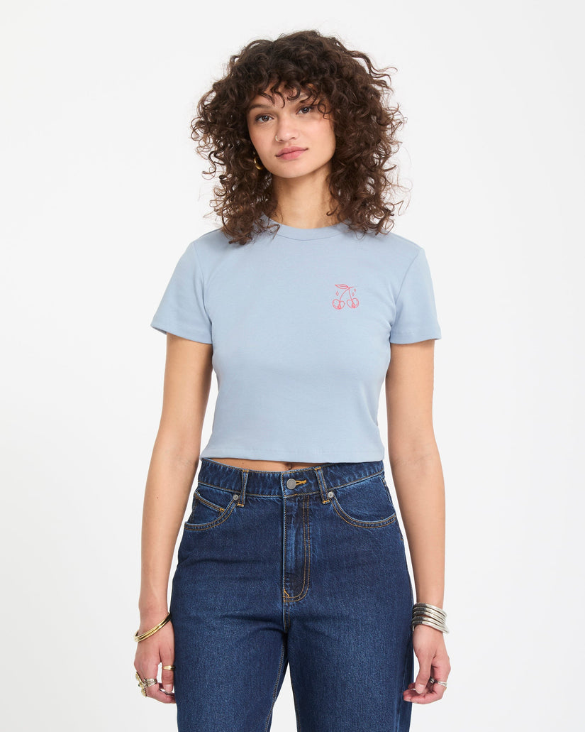 Crop-top As If Baby - Cali Blue