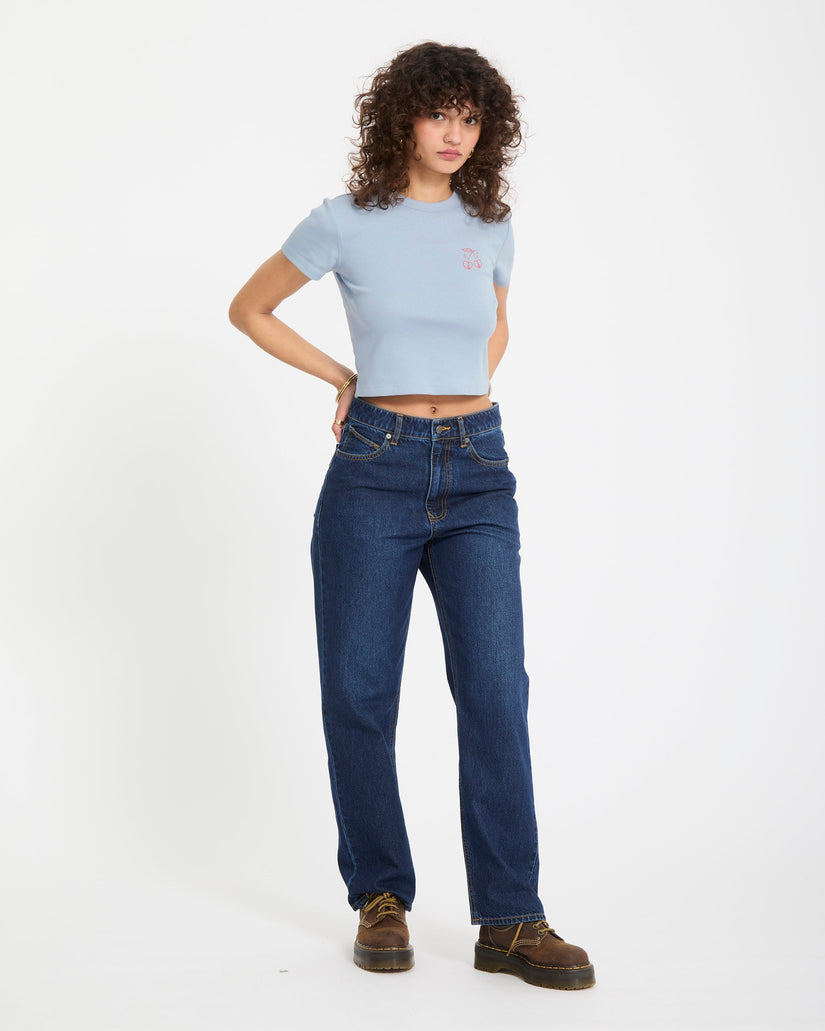 Crop-top As If Baby - Cali Blue